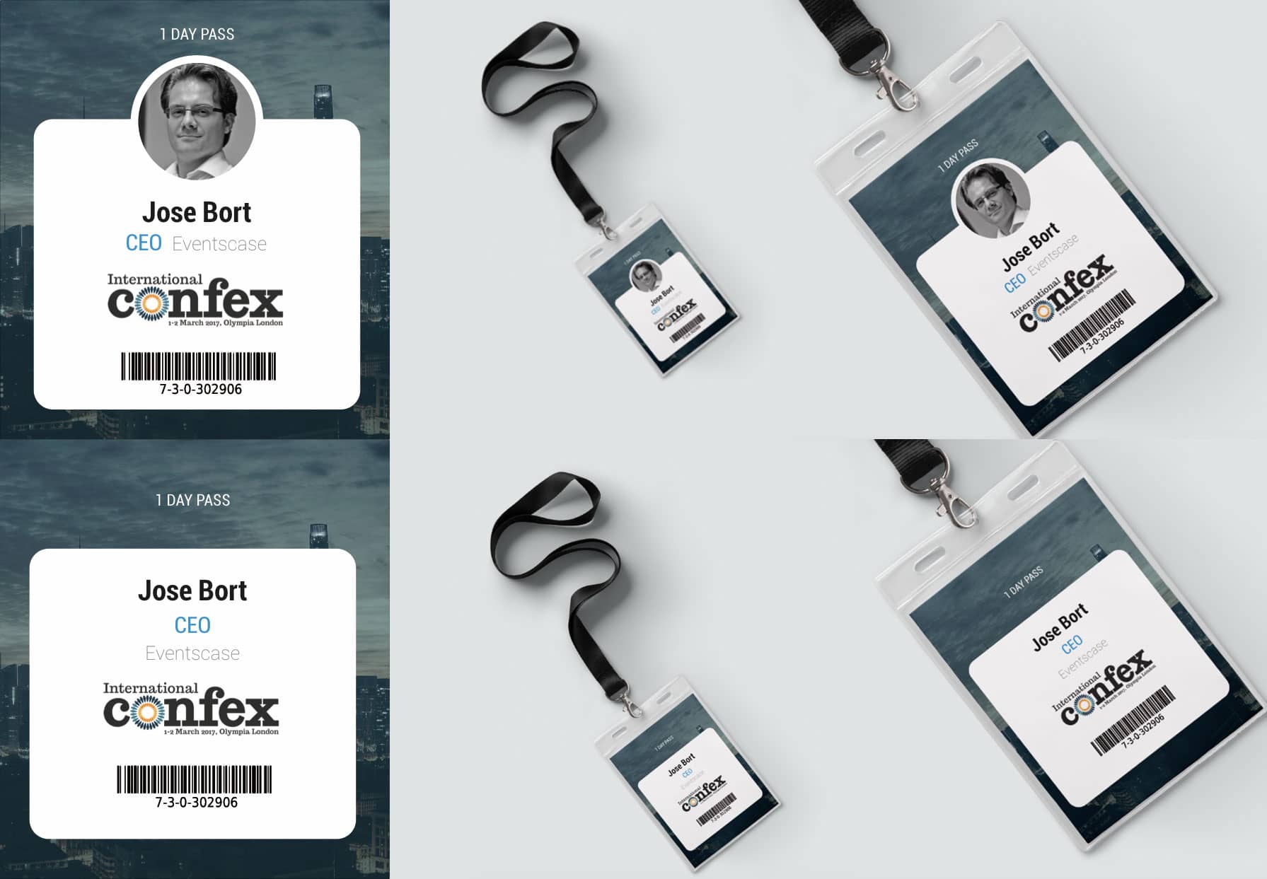 Eventscase's badge generator allows you to easily design and distribute badges to your attendees.